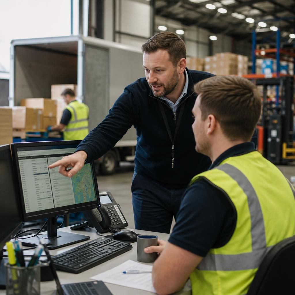 Technology specialist supporting a logistics business with connected systems